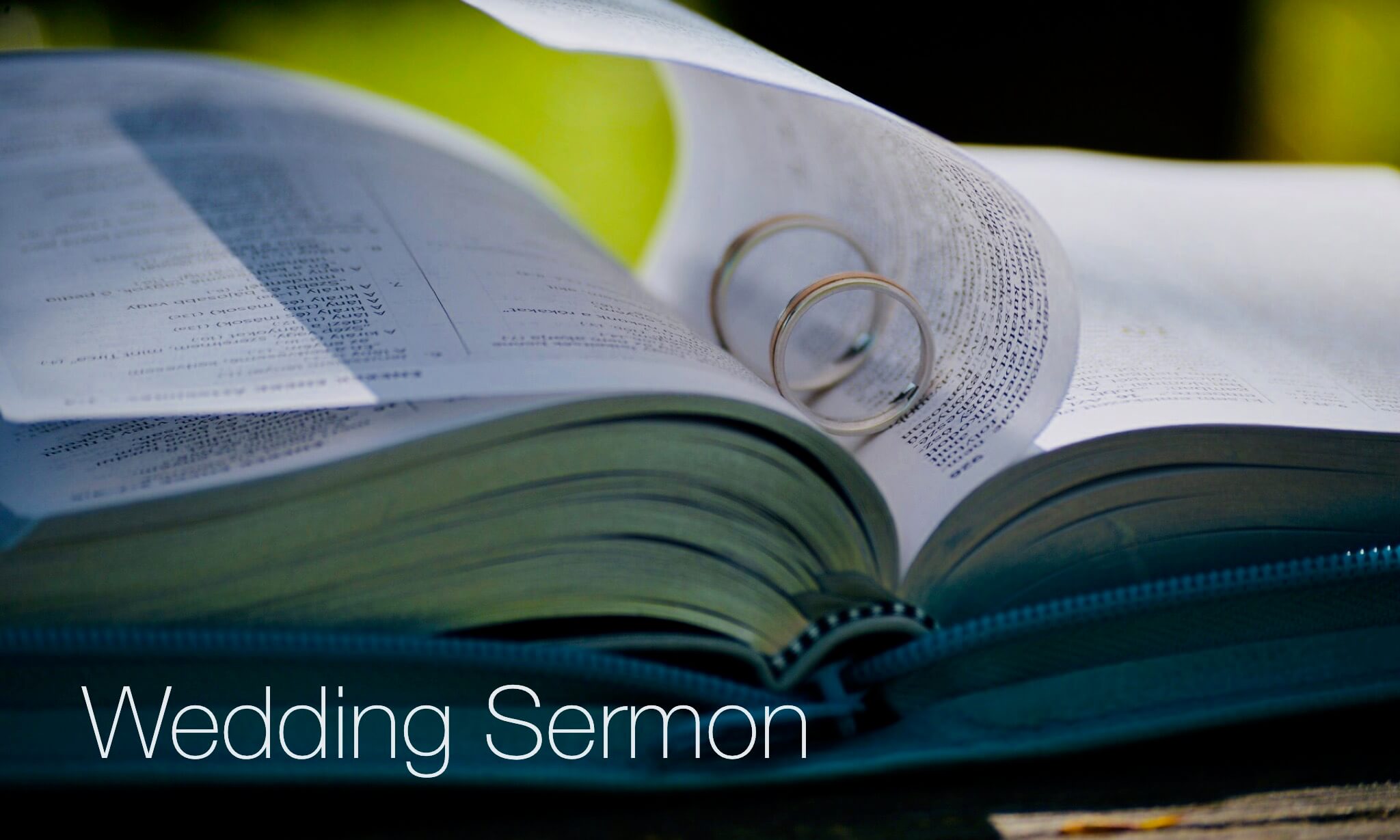 Free Wedding Sermon