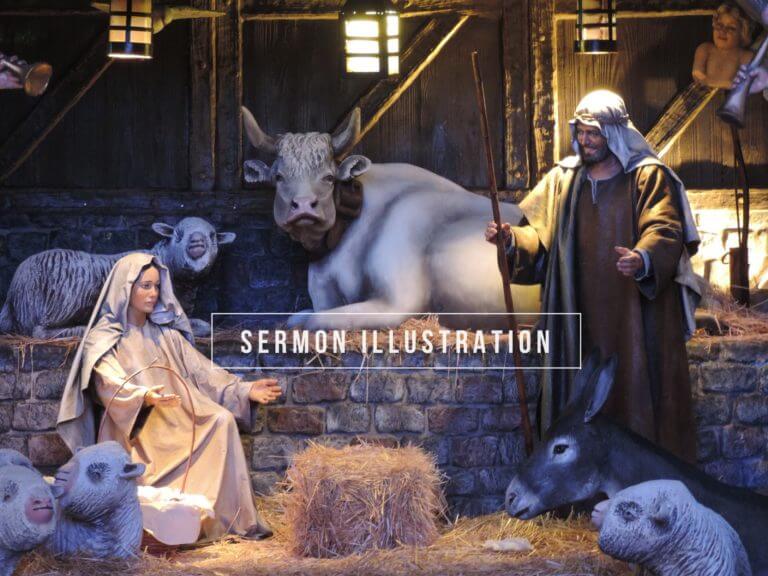 The Humble Birth of Jesus (Sermon Illustration)
