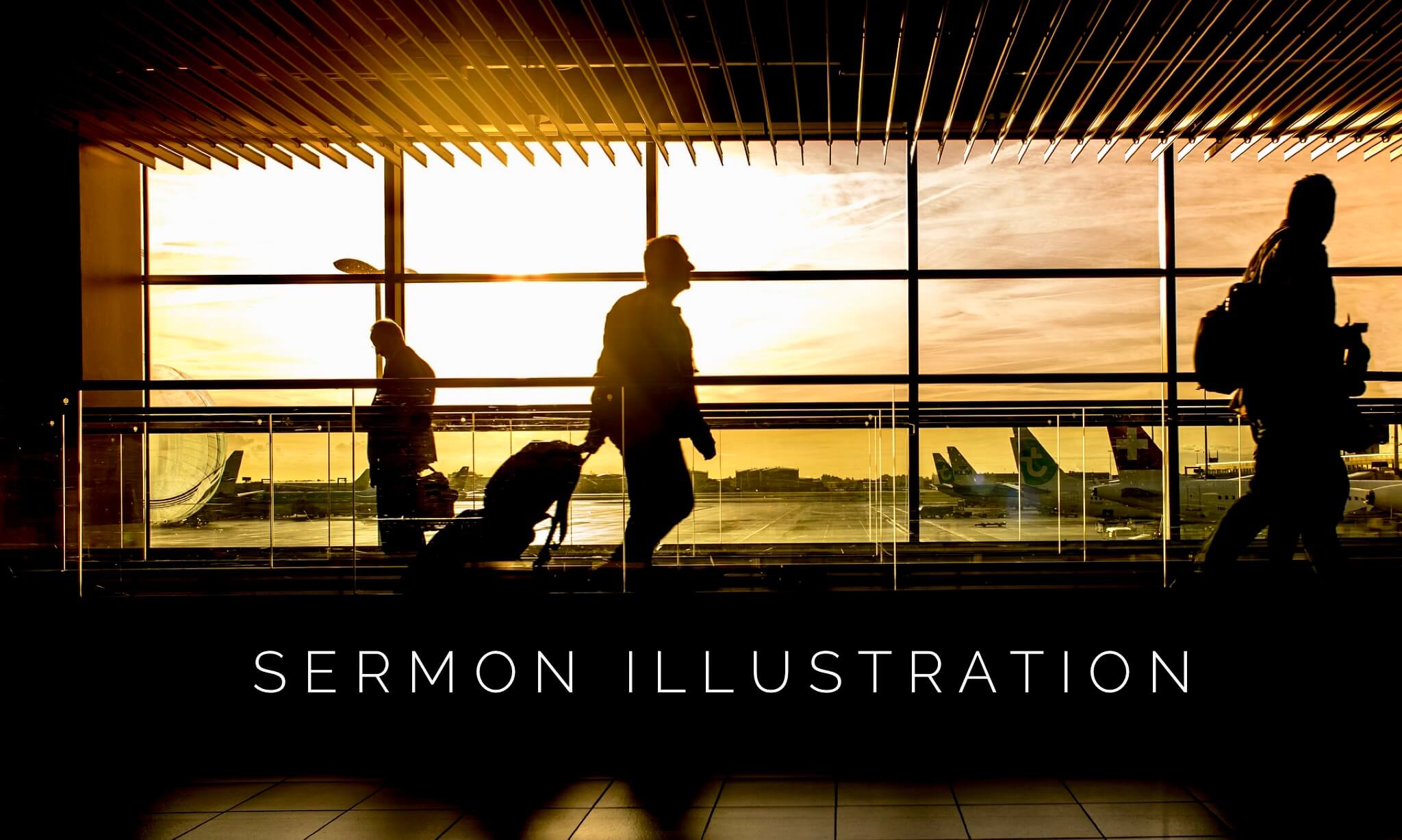 Dad Books Six Flights To Spend Christmas With Flight Attendant Daughter Sermon Illustration