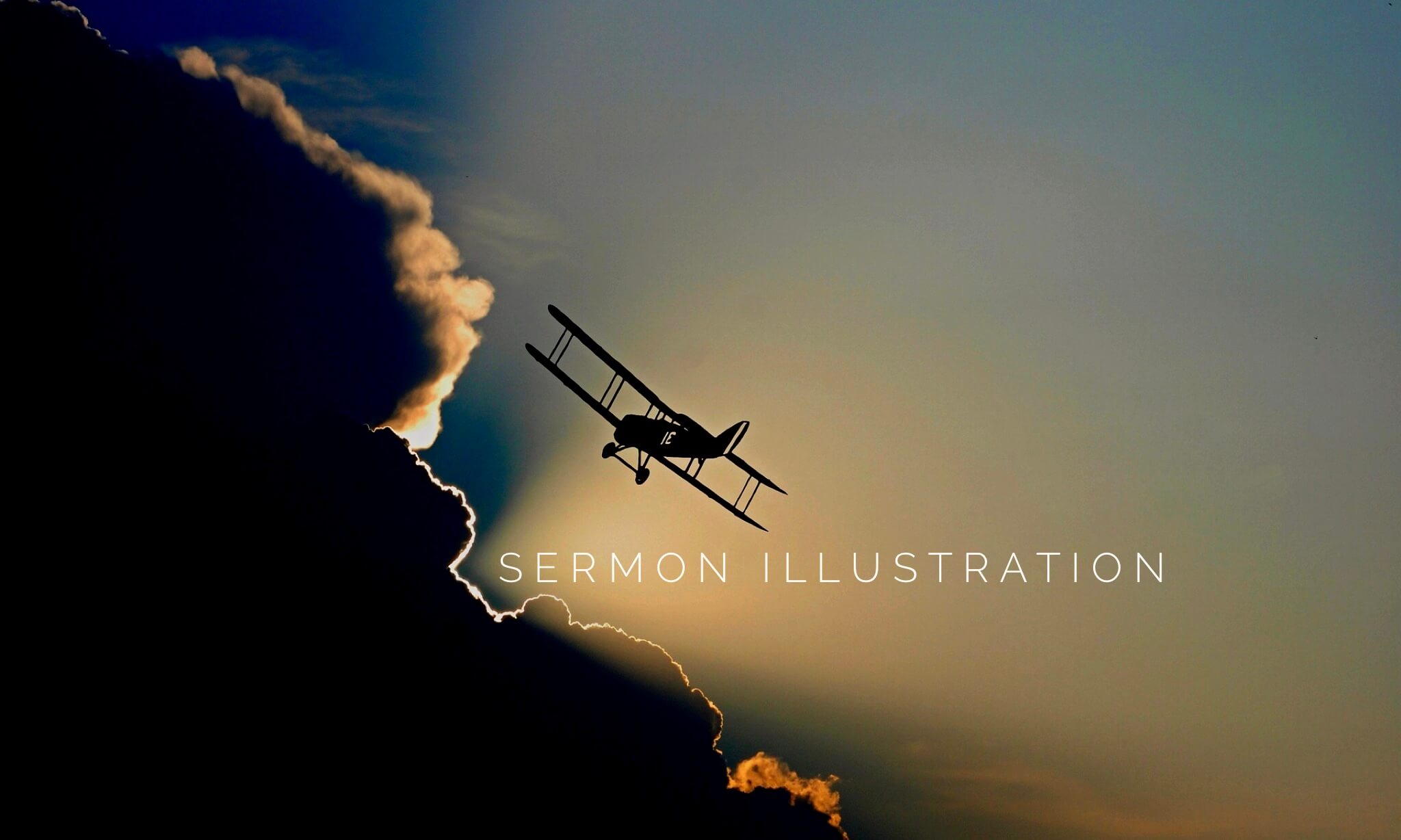 Flying Blind Sermon Illustration