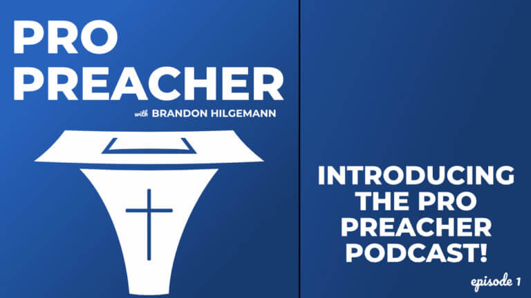 Introducing the Pro Preacher Podcast