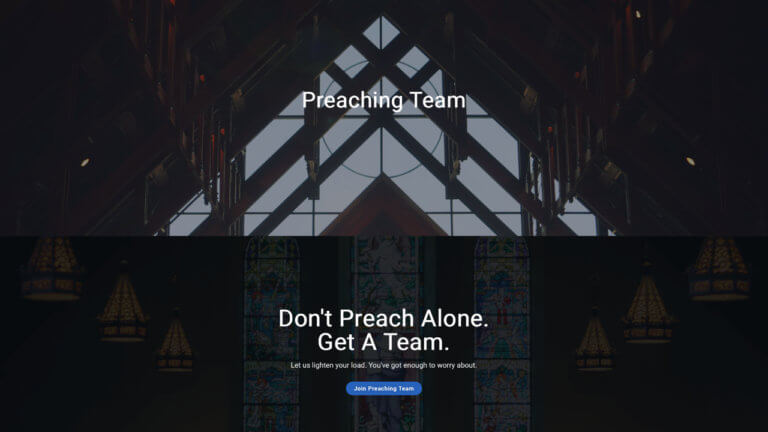 Introducing Preaching Team