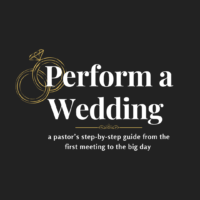 Perform A Wedding course